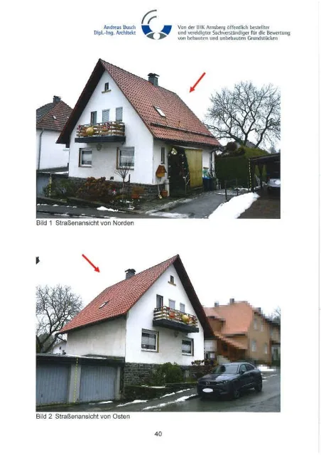 Zwangsversteigerung Einfamilienhaus in Marsberg: Objektfoto