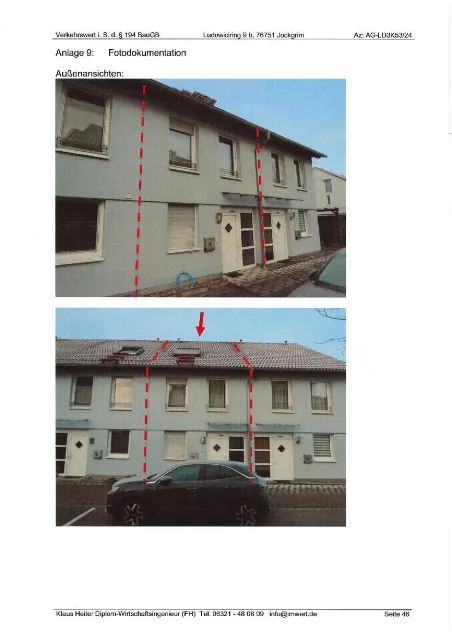 Zwangsversteigerung Reihenhaus in Jockrim: Objektfoto