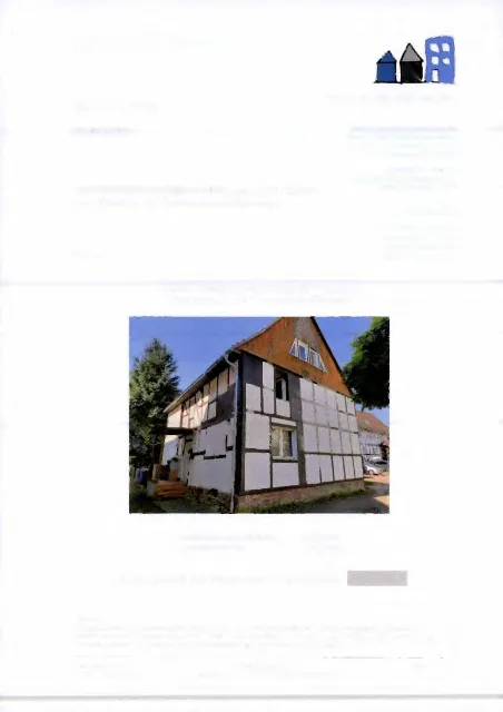 Zwangsversteigerung Zweifamilienhaus in Volkmarsen: Objektfoto