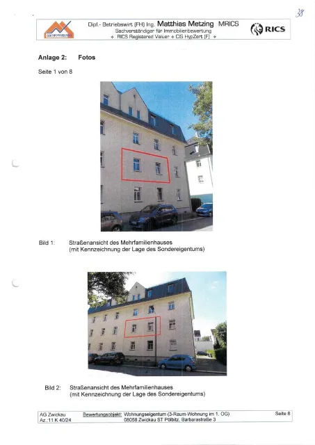 Zwangsversteigerung Eigentumswohnung in Zwickau: Objektfoto