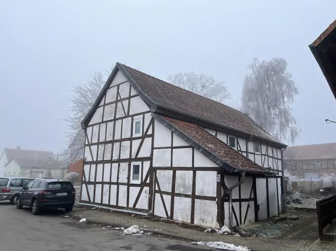 Außenansicht - Frontansicht des Fachwerkhauses