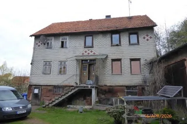 Zwangsversteigerung Einfamilienhaus in Haina (Kloster): Objektfoto