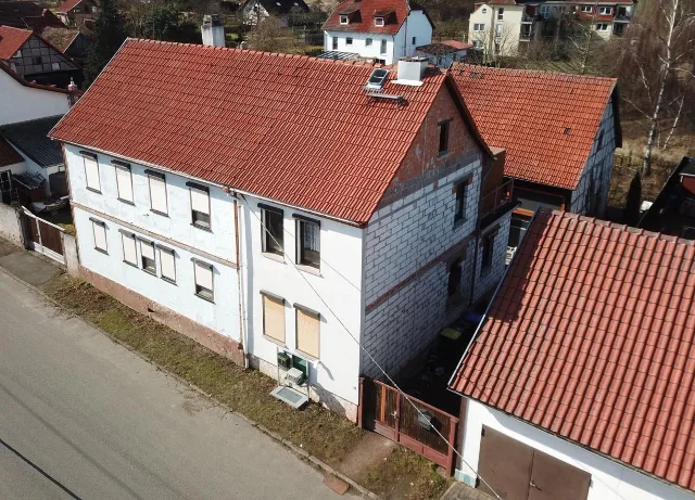 Zwangsversteigerung Einfamilienhaus in Ohrdruf OT Gräfenhain: Objektfoto