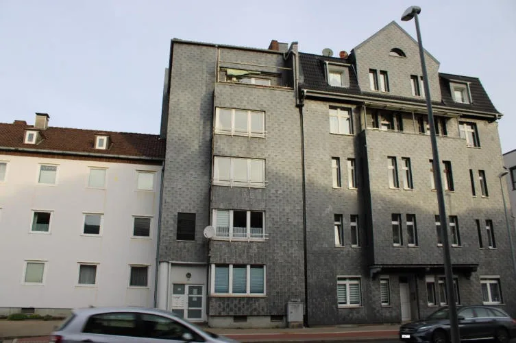 Frontansicht des Gebäudes