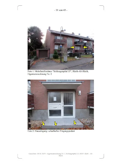 Zwangsversteigerung Eigentumswohnung in Huerth: Objektfoto