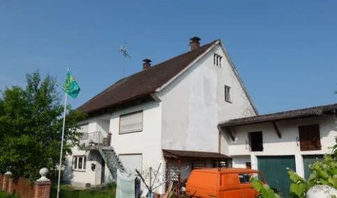 Zwangsversteigerung Zweifamilienhaus in Scheuring: Objektfoto