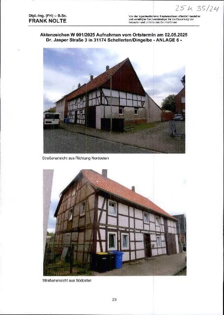 Zwangsversteigerung Einfamilienhaus in Schellerten: Objektfoto