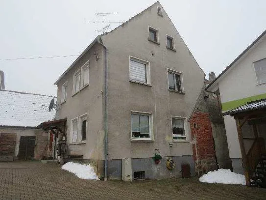 Zwangsversteigerung Einfamilienhaus in Geiselwind: Objektfoto