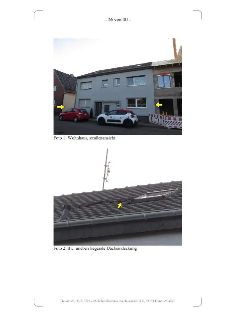 Zwangsversteigerung Mehrfamilienhaus in Dueren: Objektfoto