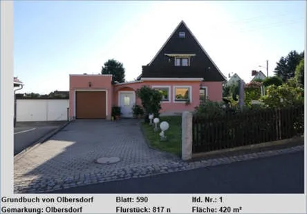 Zwangsversteigerung Einfamilienhaus in Olbersdorf: Objektfoto