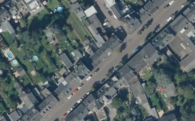 Amtliches Luftbild der Objektlage