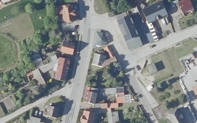 Amtliches Luftbild der Objektlage