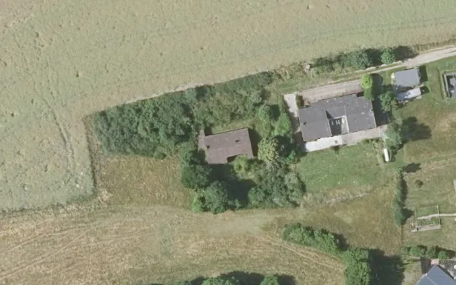 Amtliches Luftbild der Objektlage