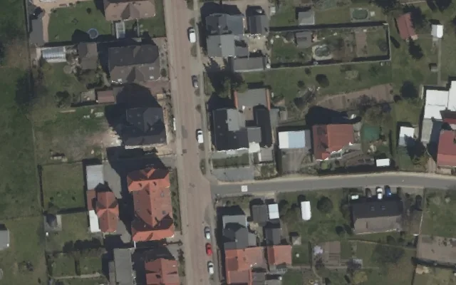 Amtliches Luftbild der Objektlage