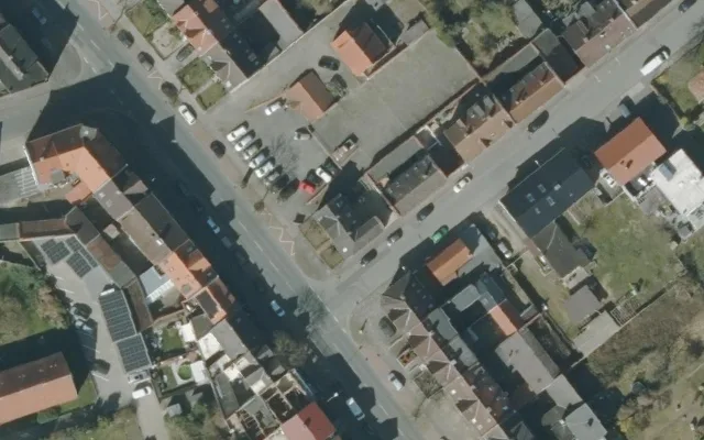 Amtliches Luftbild der Objektlage