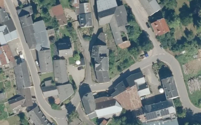 Amtliches Luftbild der Objektlage