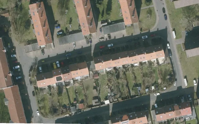Amtliches Luftbild der Objektlage