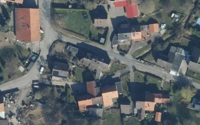 Amtliches Luftbild der Objektlage