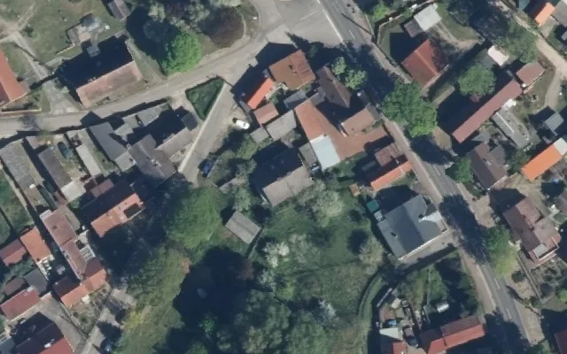 Amtliches Luftbild der Objektlage
