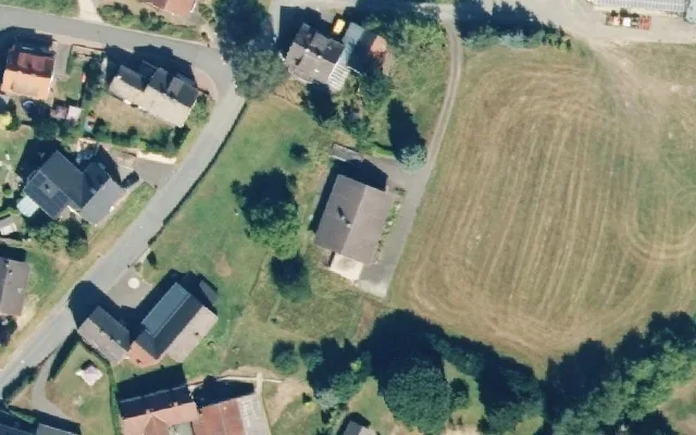 Amtliches Luftbild der Objektlage