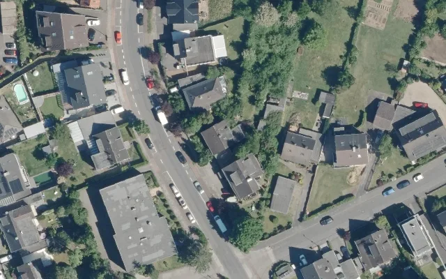 Amtliches Luftbild der Objektlage