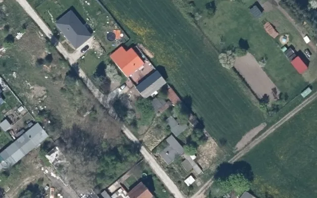 Amtliches Luftbild der Objektlage