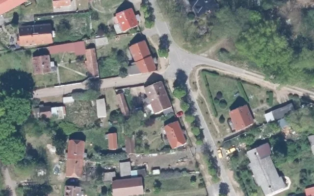Amtliches Luftbild der Objektlage