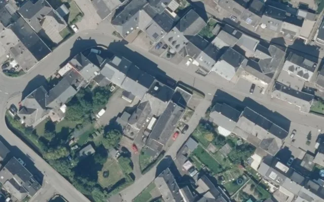 Amtliches Luftbild der Objektlage