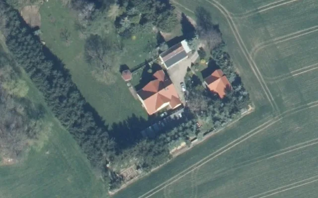 Amtliches Luftbild der Objektlage