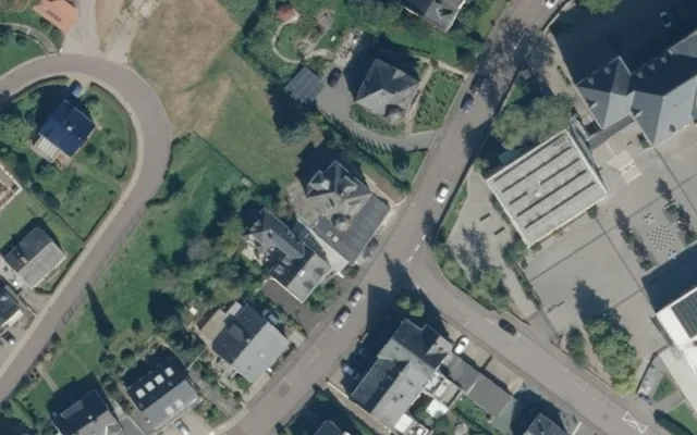 Amtliches Luftbild der Objektlage