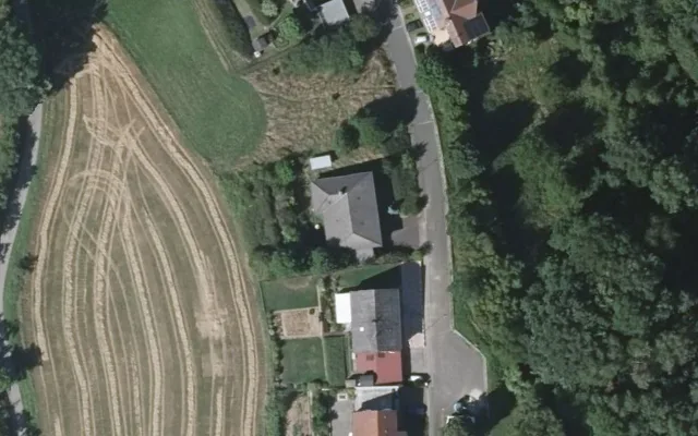 Amtliches Luftbild der Objektlage