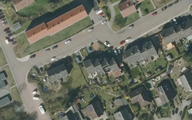 Amtliches Luftbild der Objektlage