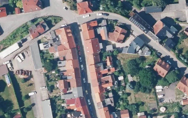 Amtliches Luftbild der Objektlage