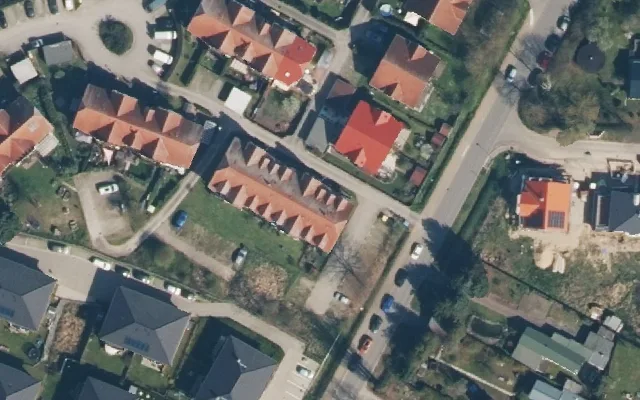 Amtliches Luftbild der Objektlage