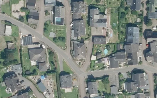 Amtliches Luftbild der Objektlage