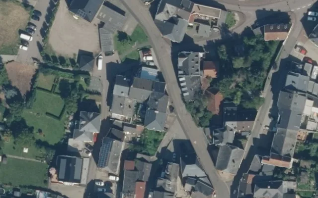 Amtliches Luftbild der Objektlage