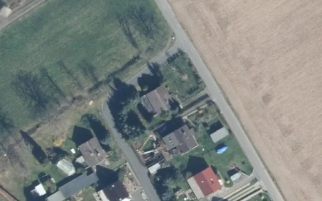 Amtliches Luftbild der Objektlage