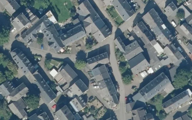 Amtliches Luftbild der Objektlage