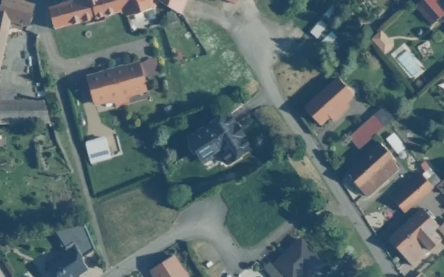 Amtliches Luftbild der Objektlage