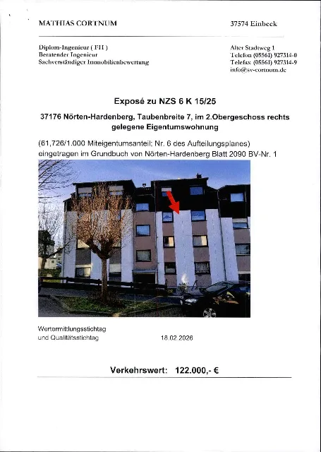 Zwangsversteigerung Eigentumswohnung in Nörten-Hardenberg: Objektfoto