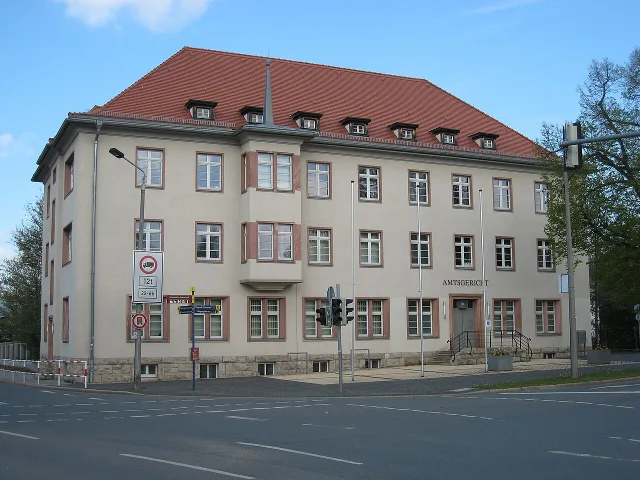 Gerichtsgebäude des Amtsgerichts Arnstadt