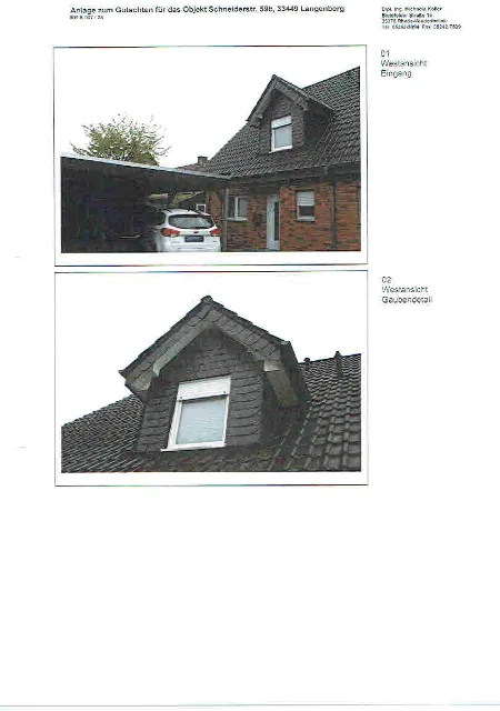 Zwangsversteigerung Doppelhaushälfte in Langenberg: Objektfoto