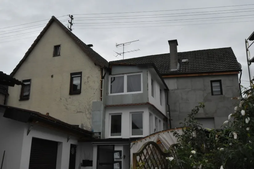 Gesamtansicht Fachwerkhaus - Frontfassade