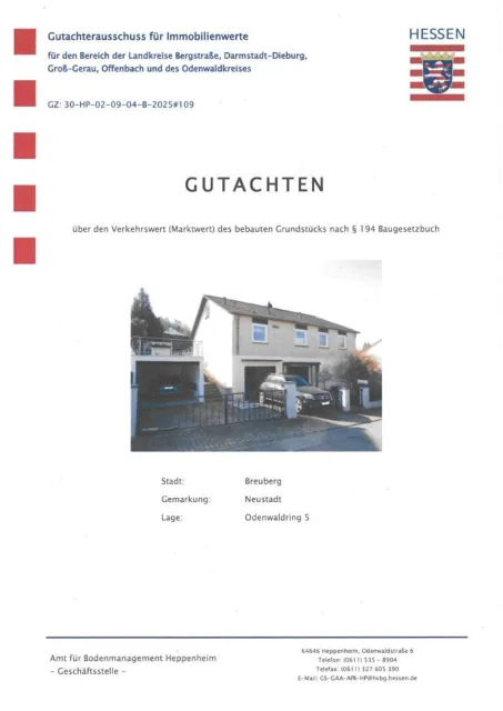 Zwangsversteigerung Einfamilienhaus in Breuberg: Objektfoto